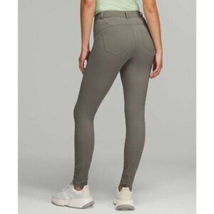 Lululemon City Sleek trouser pants slim Luxtreme - Green